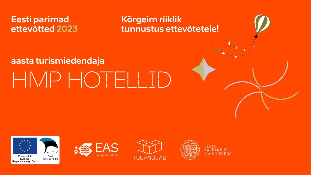 Aasta turismiedendaja 2023 | HMP Hotellid