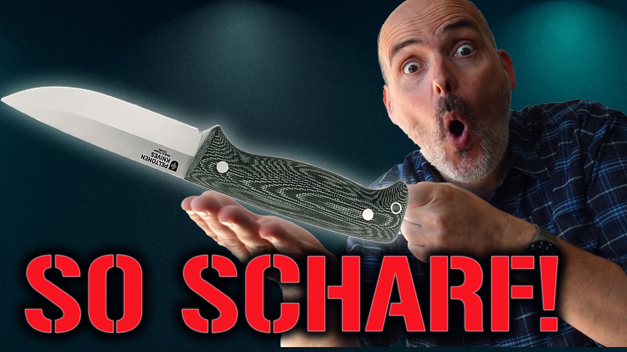 Unboxing: Finnisches Armee Messer in Fulltang - Peltonen M07 Full