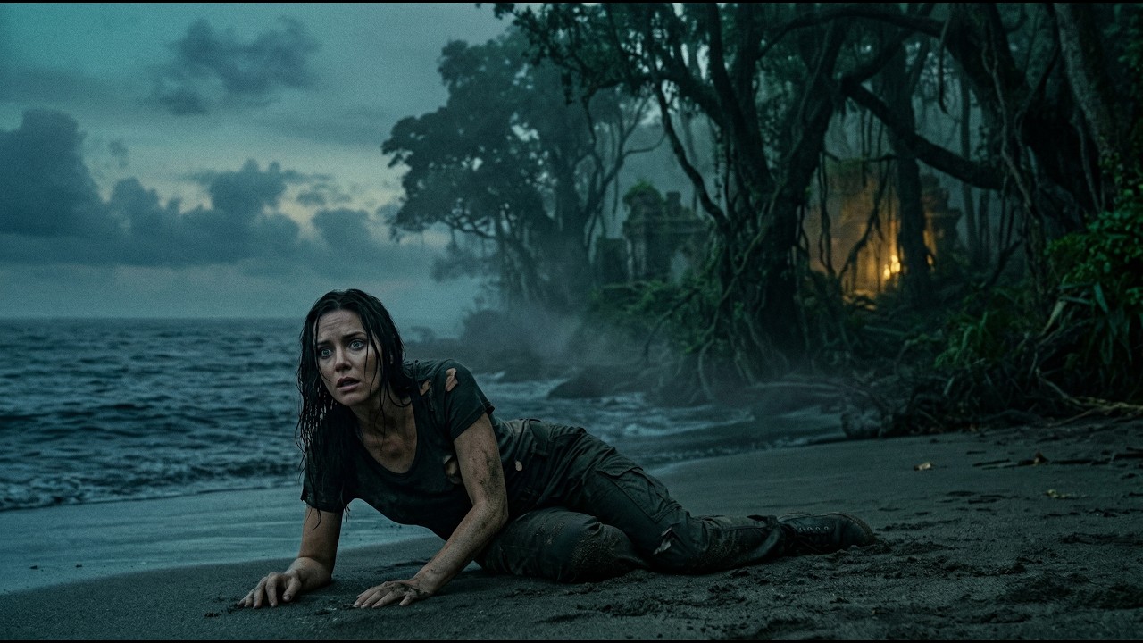 Thrown From a Boat in the Open Sea, She Swam to an Island That Wasn't on Any Map