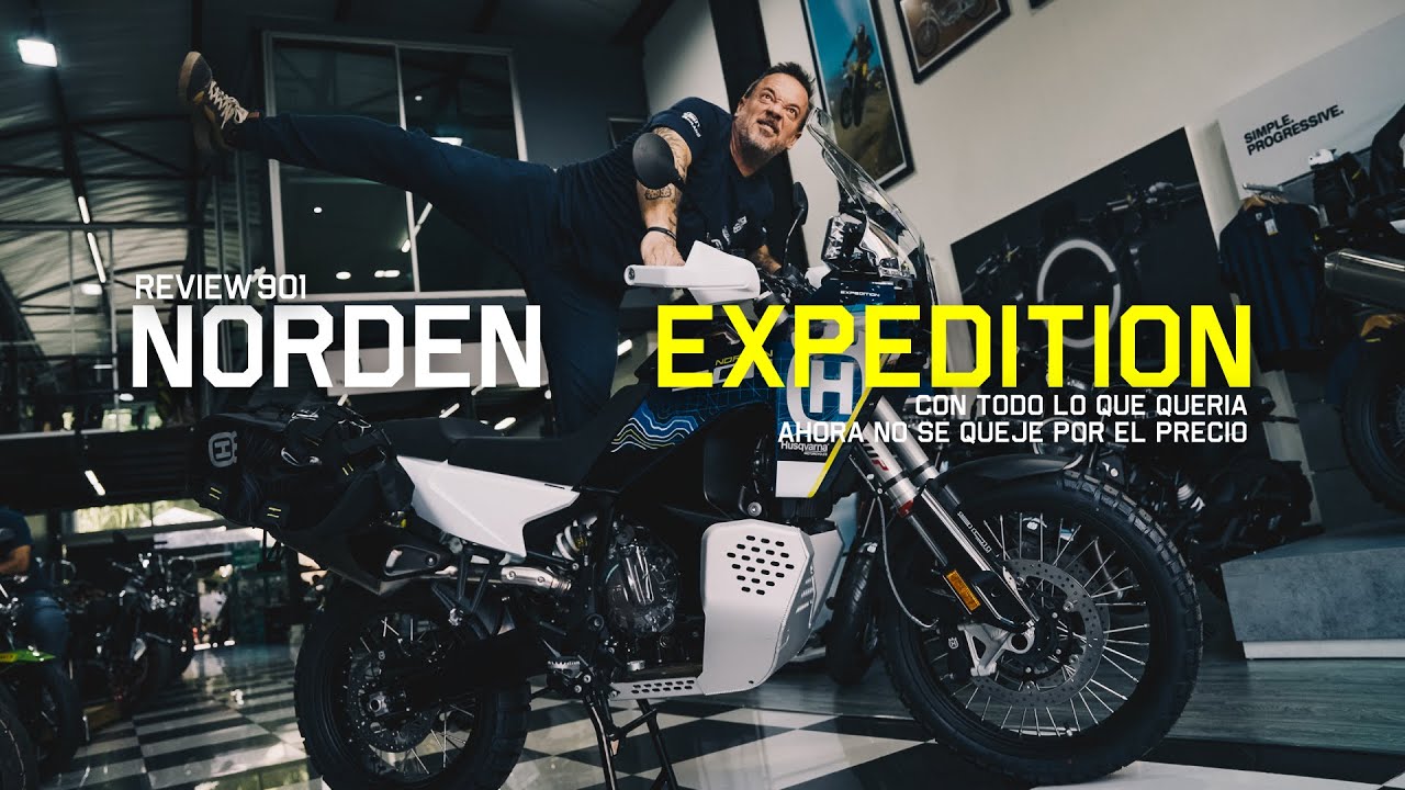 Norden 901 Expedition - La nueva moto de Husqvarna que llega a Colombia!