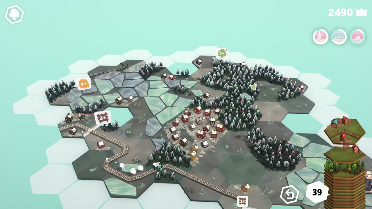 Slow & Cozy Tile Building | Dorfromantik Day 2