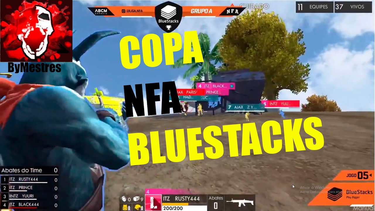 COPA BLUESTACKS NFA GRUPO B, AJAX MANDA INTZ PRO LOBBY E INTZ COBRA A PARADA! KABUM DOUTRINA!