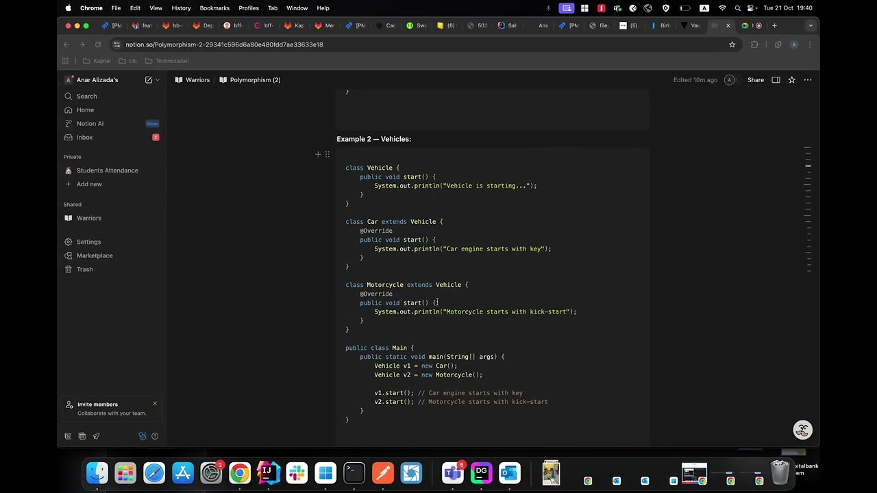 Polymorphism & Try-Catch Explained with Real Examples | Method Overloading & Overriding Tutorial