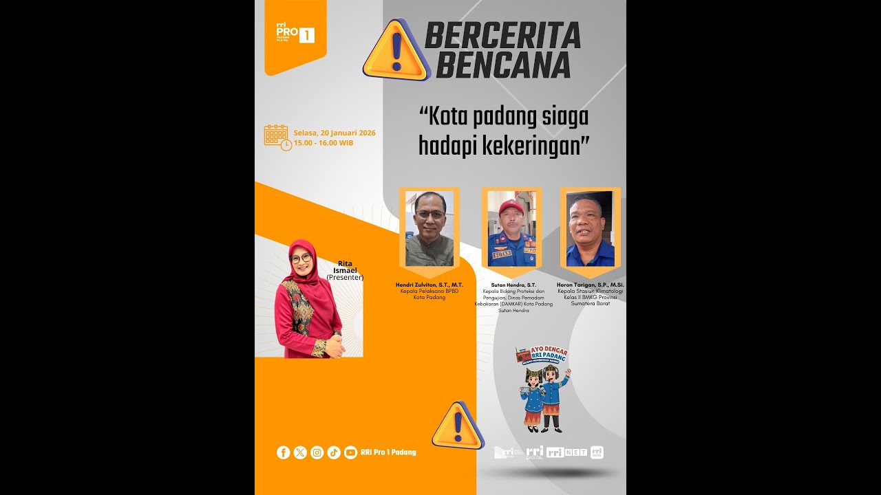 BERCERITA BENCANA ||  SELASA, 20 JANUARI 2026