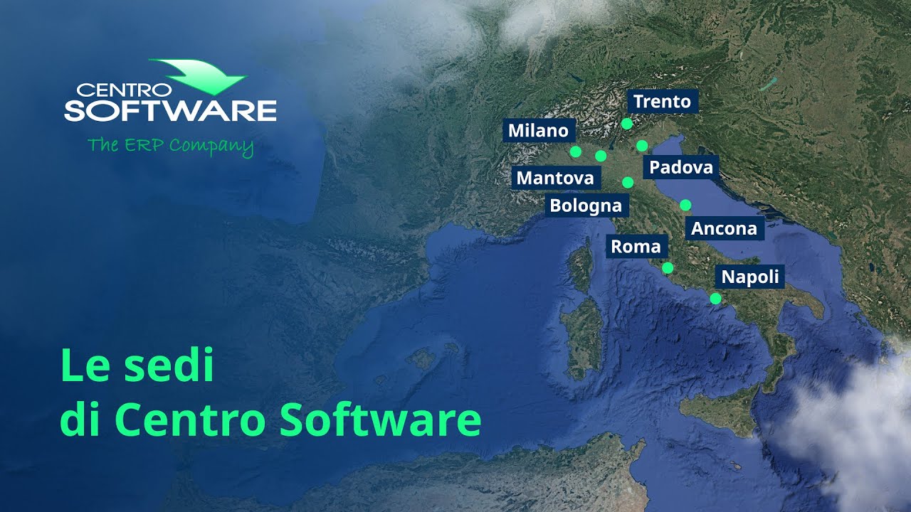 Le sedi di Centro Software