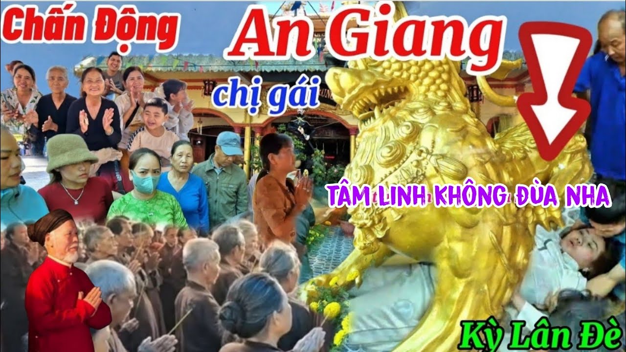 Bà cô chui ngang tượng kỳ lăng  Bị mắc kẹt lại mấy tiếng đồng hồ. Ở dinh đức, cố