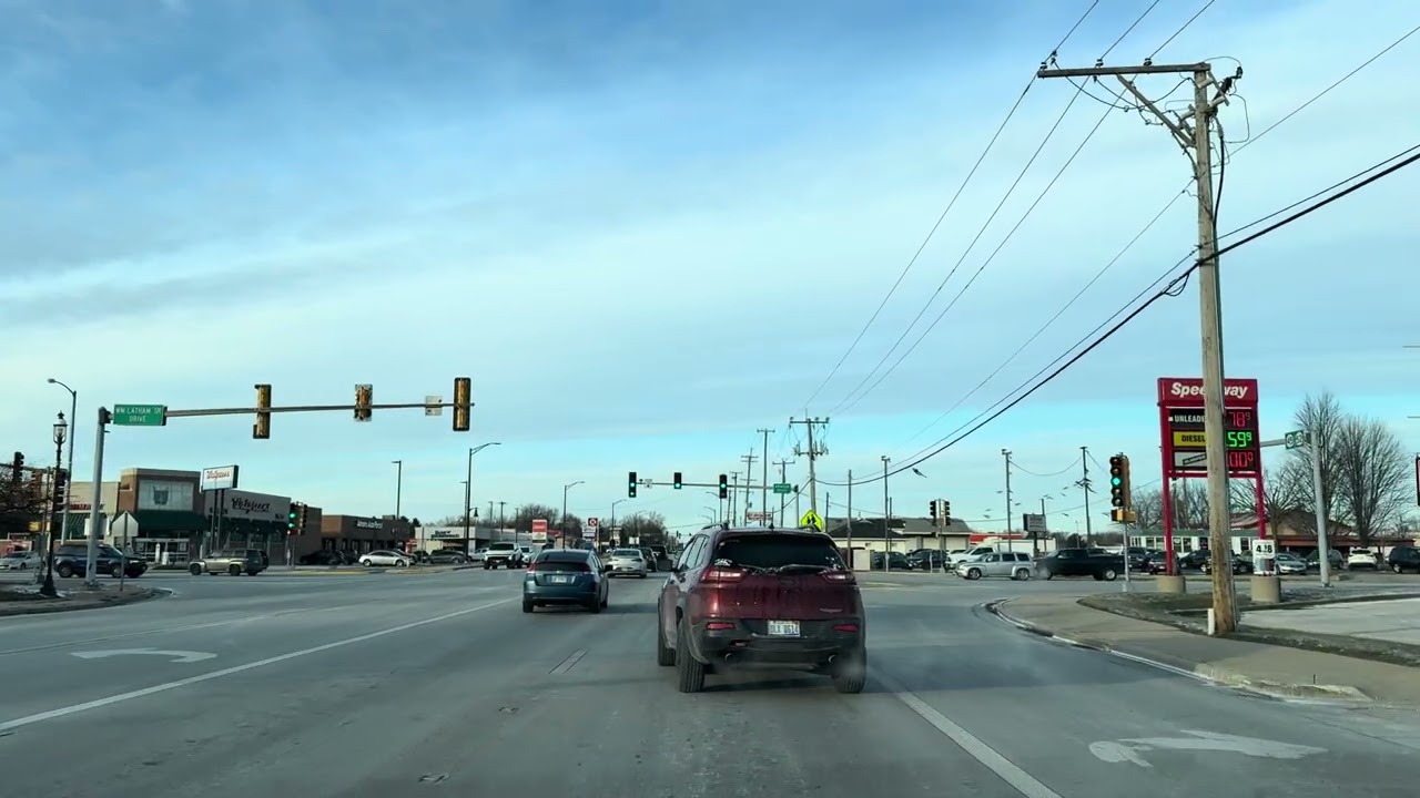Relaxing Drive Bourbonnais, IL 4k