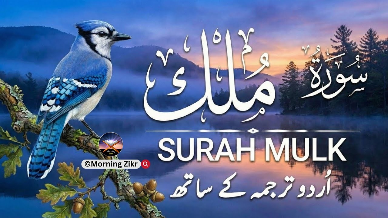 Surah Al-Mulk (سورة الملك) | Arabic Recitation with Urdu & Hindi Translation | Full Qari Mansoor