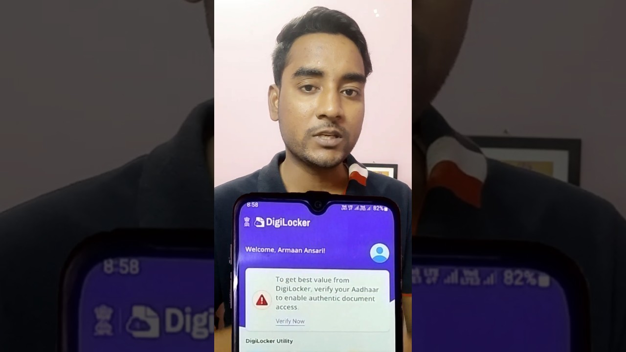 Digilocker verify problem | Digilocker l  Digilocker Aadhaar already registered problem #digilocker