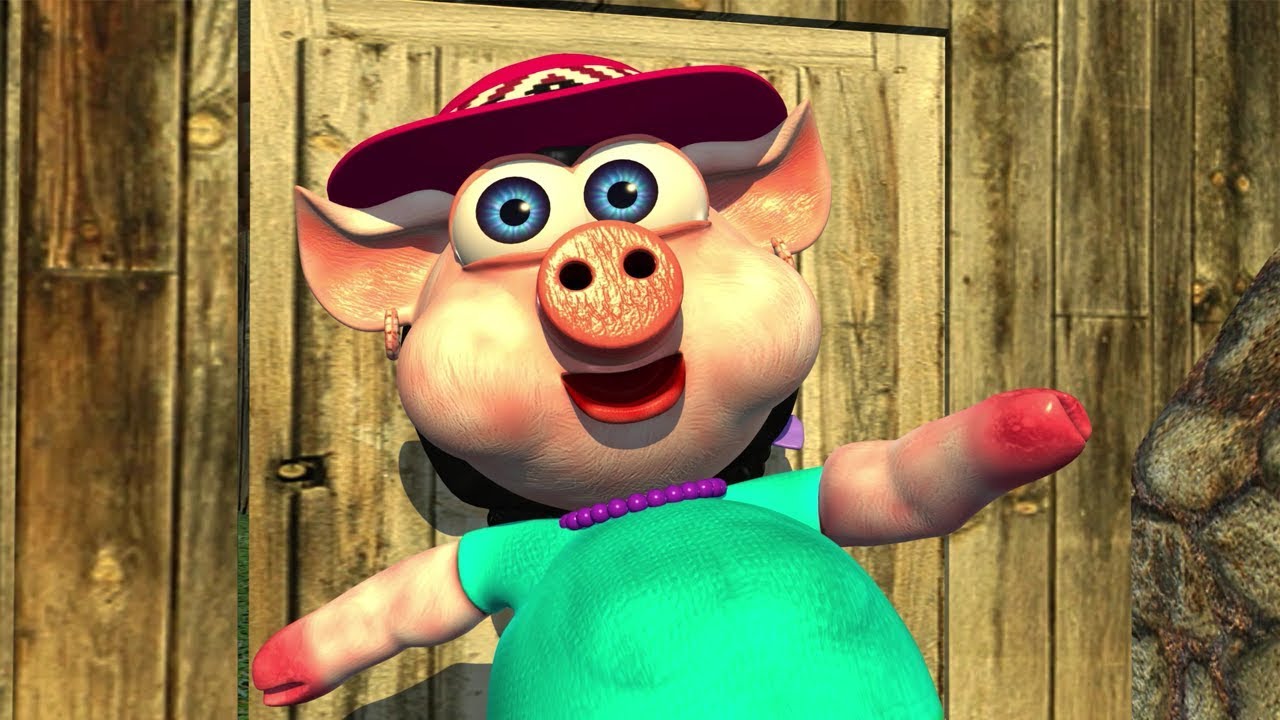 Mrs Pig Went Out for a Walk - Song for Kids | Zenon The Farmer Nursery Rhymes