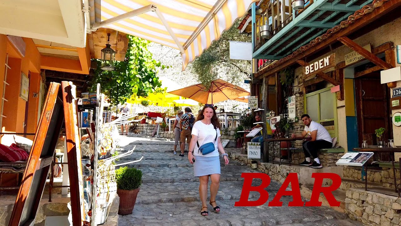 BAR i STARI BAR Czarnog&oacute;ra - oba kuszą czym innym!