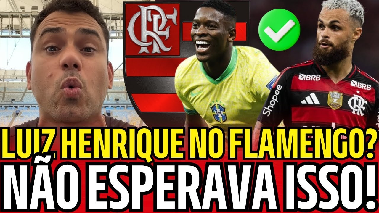 CONFIRMADO! MICHAEL RESCINDE COM O FLAMENGO E PREPARA PROPOSTA PARA CHEGADA DE LUIZ HENRIQUE!