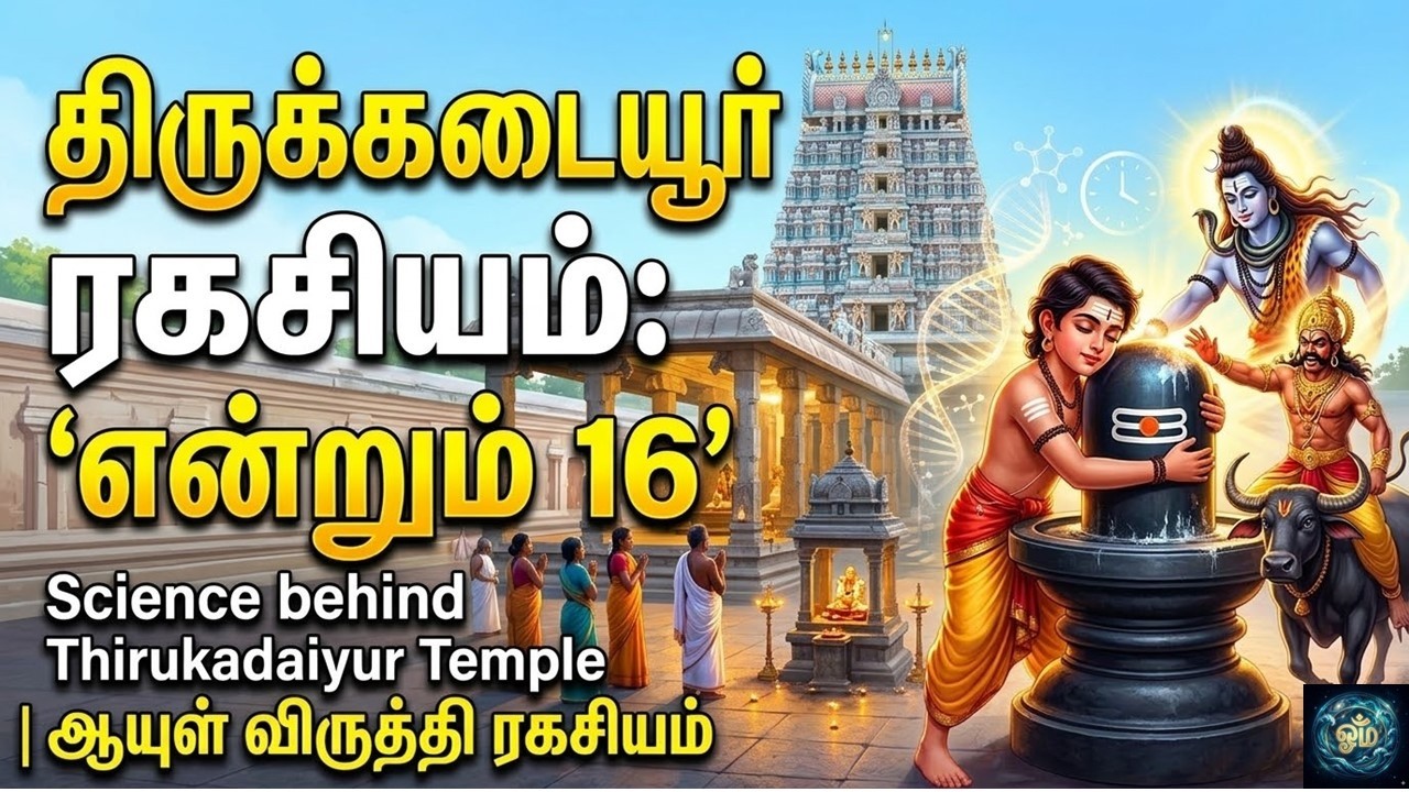 திருக்கடையூர் ரகசியம்: எமனை வென்ற அறிவியல்! 'என்றும் 16' | Science behind Thirukadaiyur Temple
