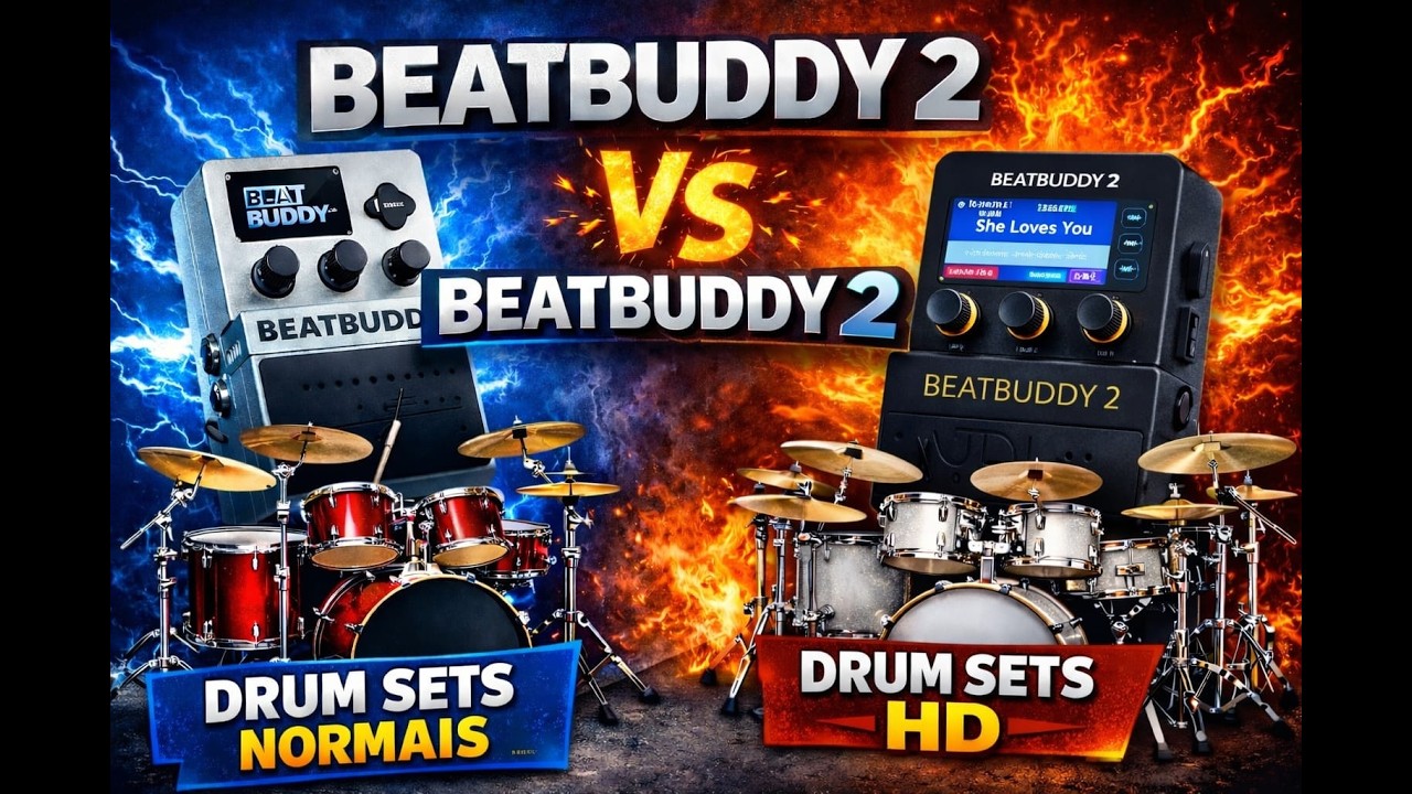 BeatBuddy Comparação entre Drum Sets