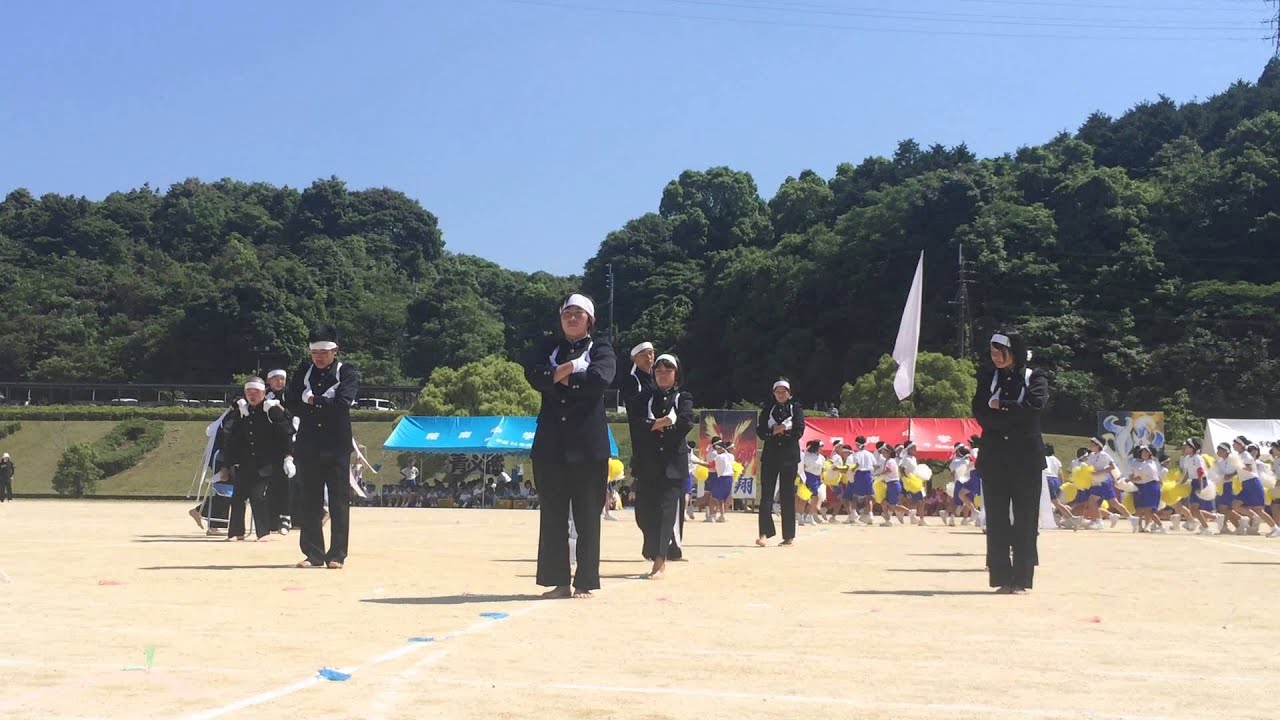 2015 稜南中 赤団演舞