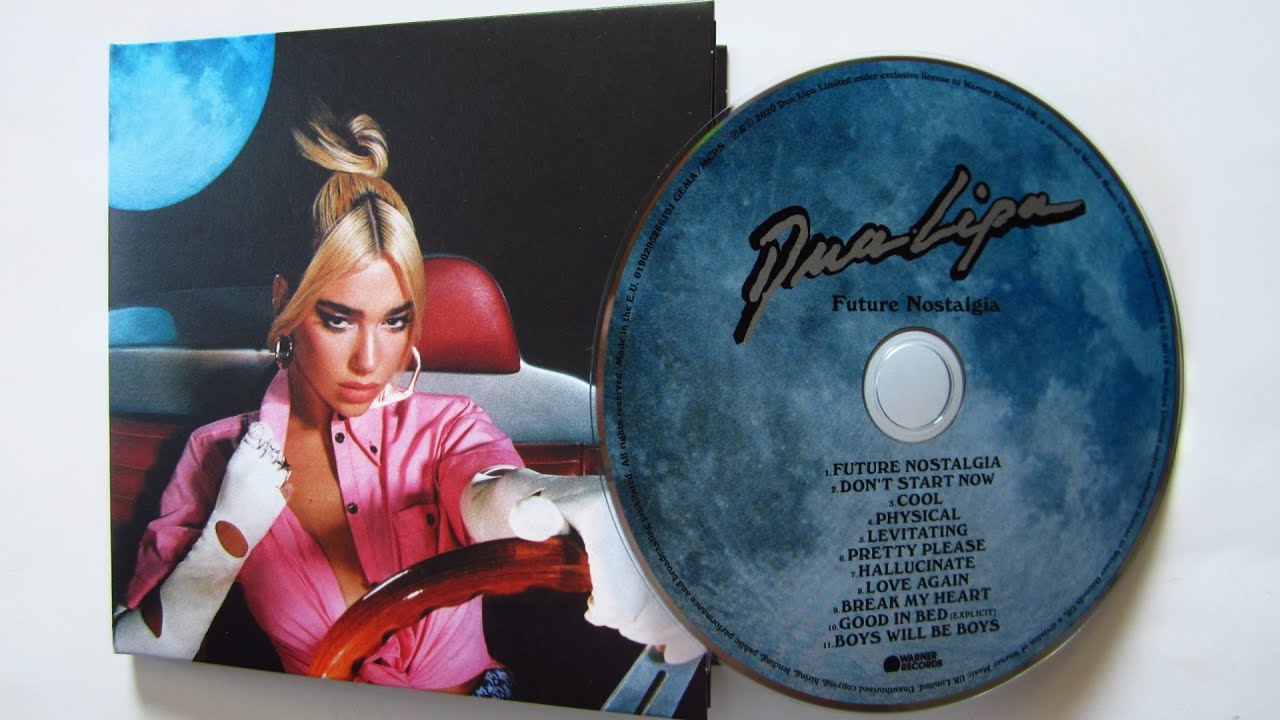 Dua Lipa - Future Nostalgia / unboxing cd /