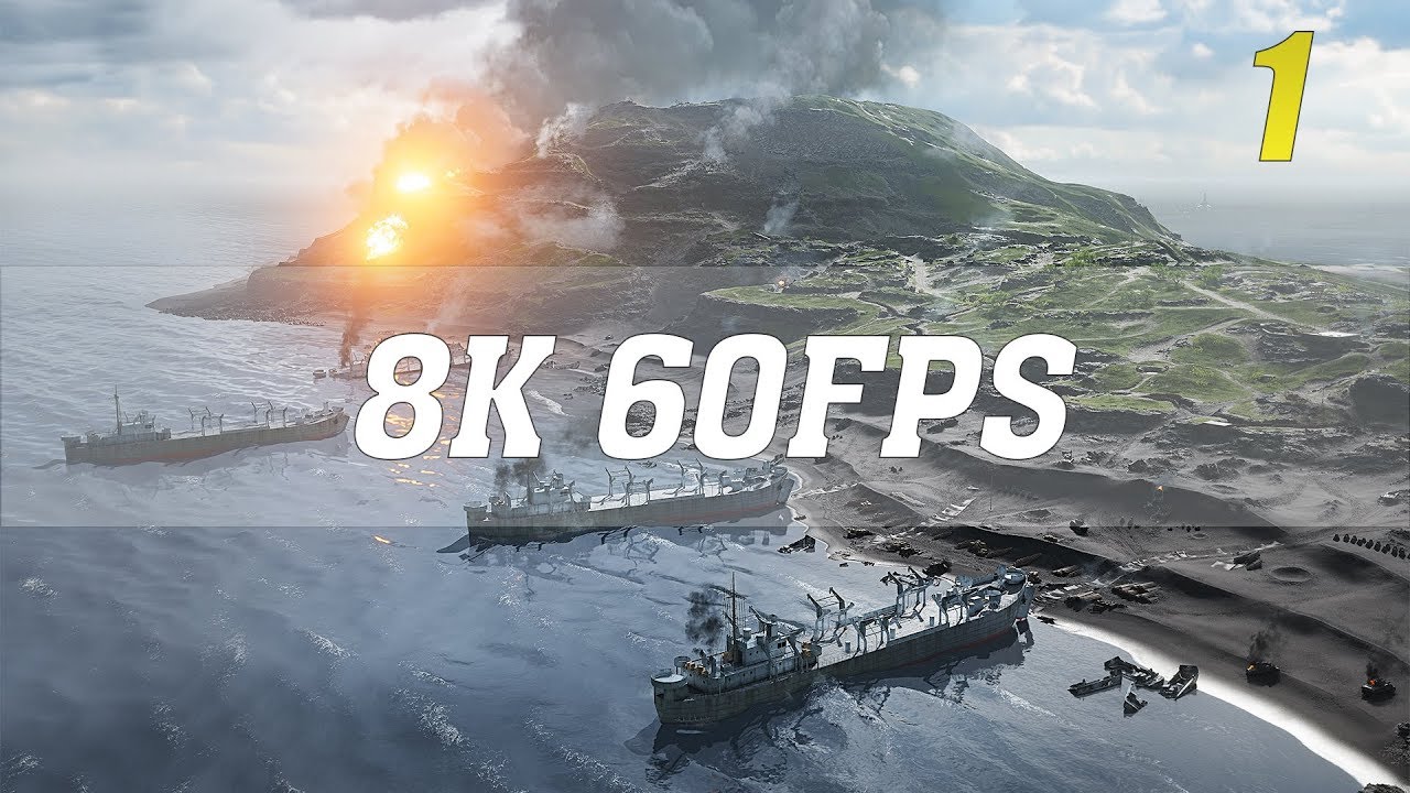 Battlefield V PACIFIC DLC [8K 60FPS] No. 1 | RTX Titan SLI | BFV | ThirtyIR