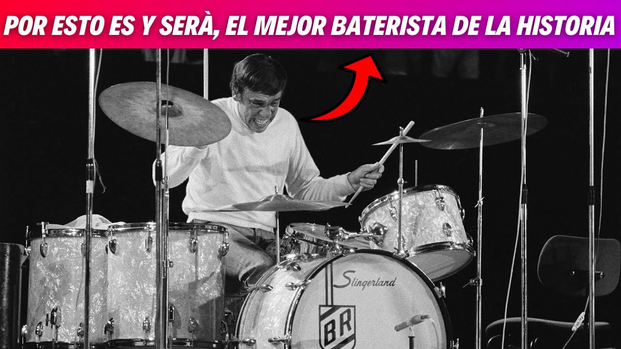 🚨 5 Razones Por Las Cuales Buddy Rich Es El Mejor Baterista De La Historia 🙌🥁 (Tenica Y Velocidad)