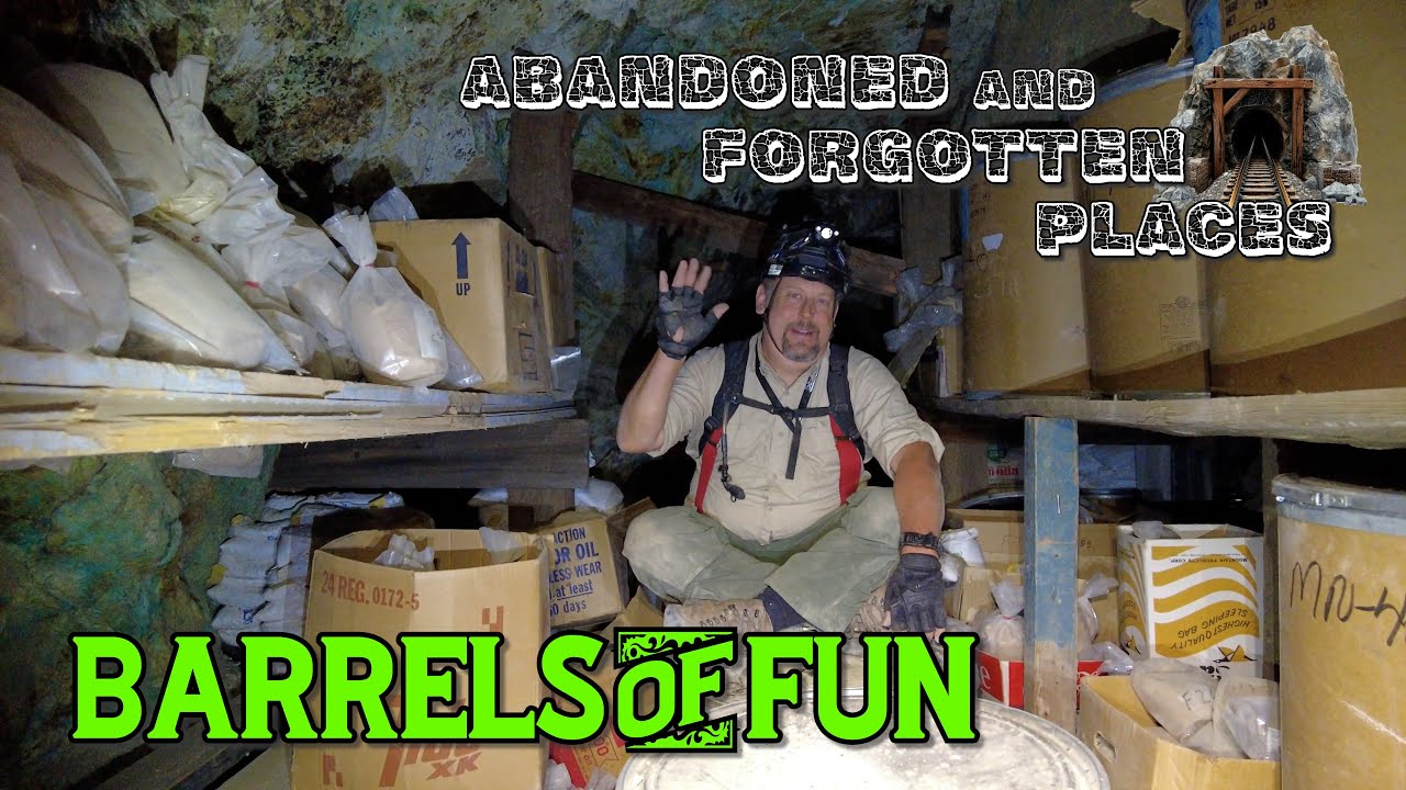 Preppers Secret Stash or Ore Sample Paradise?