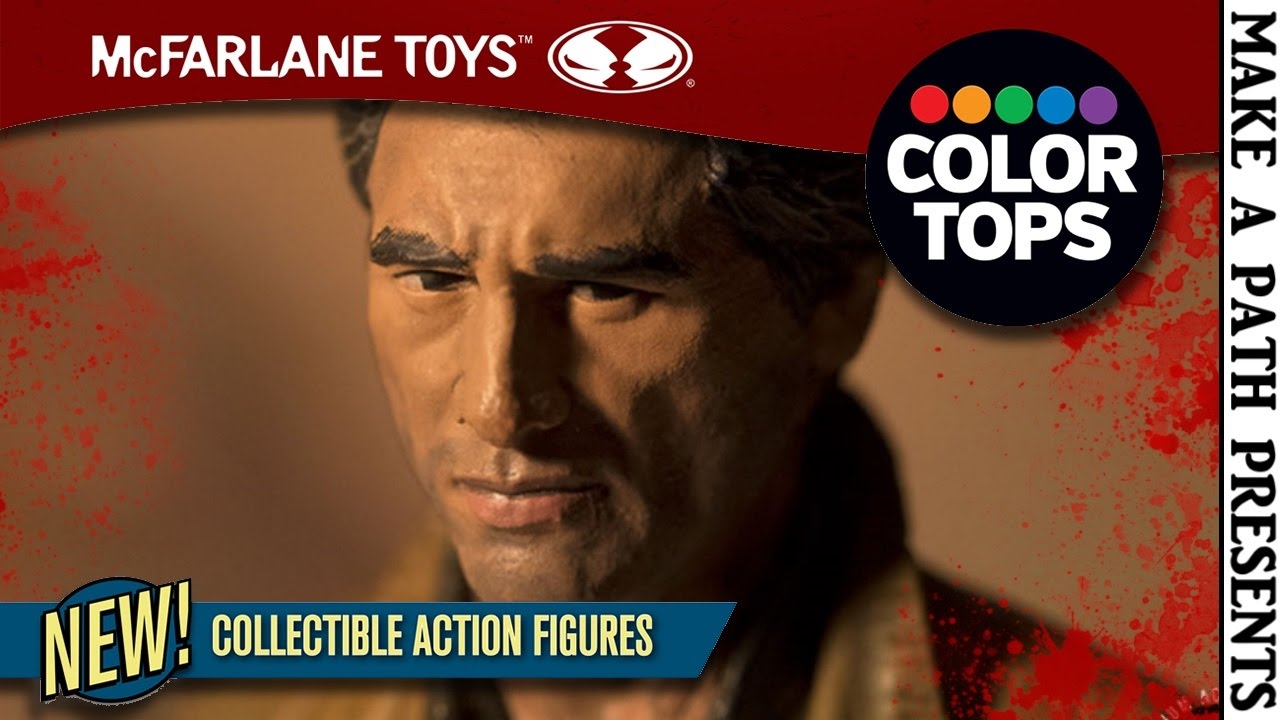 TRAVIS 7 inch Figure REVIEW | Fear The Walking Dead Color Tops | McFarlane Toys