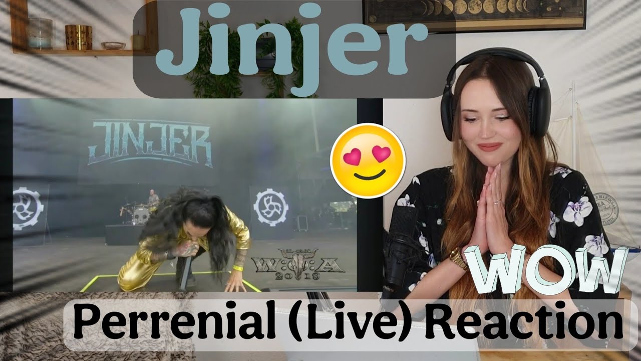I LOVE HER!! JINJER - Perennial (LIVE) Wacken Open Air 2019 REACTION