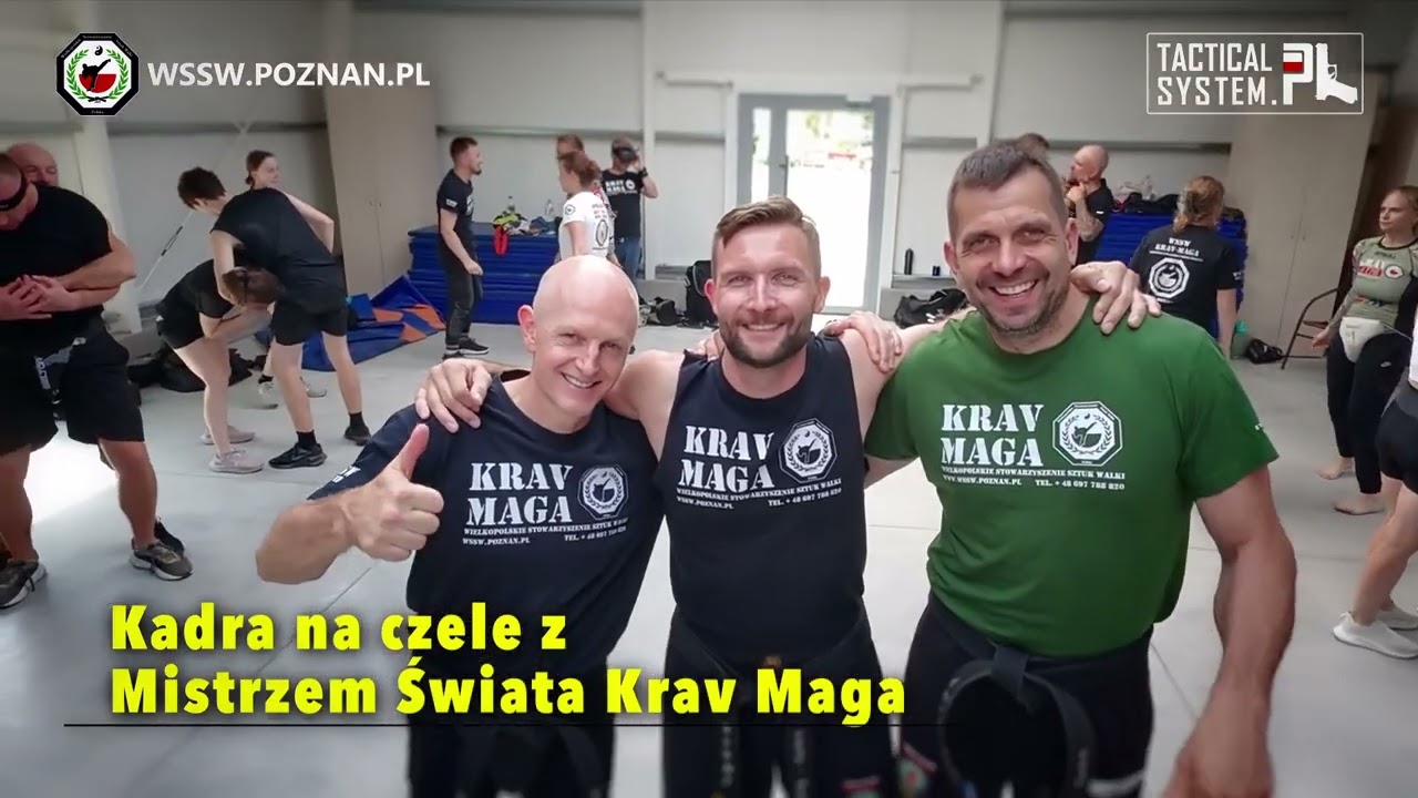 Obóz Letni Krav Maga WSSW z Mistrzem Świata Krav Maga R.Budnym 4 dan Międzyzdroje 2025