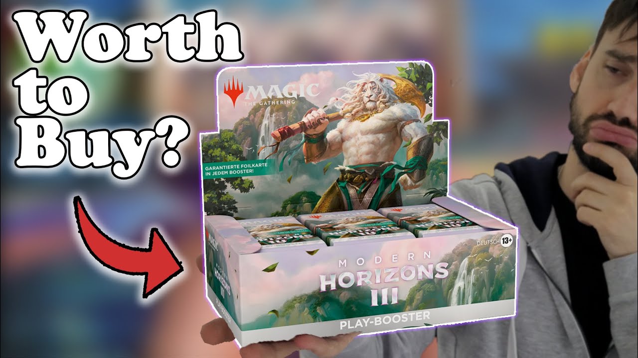 Let's open at least $280 !!! Modern Horizons 3 Play Booster Box opening.