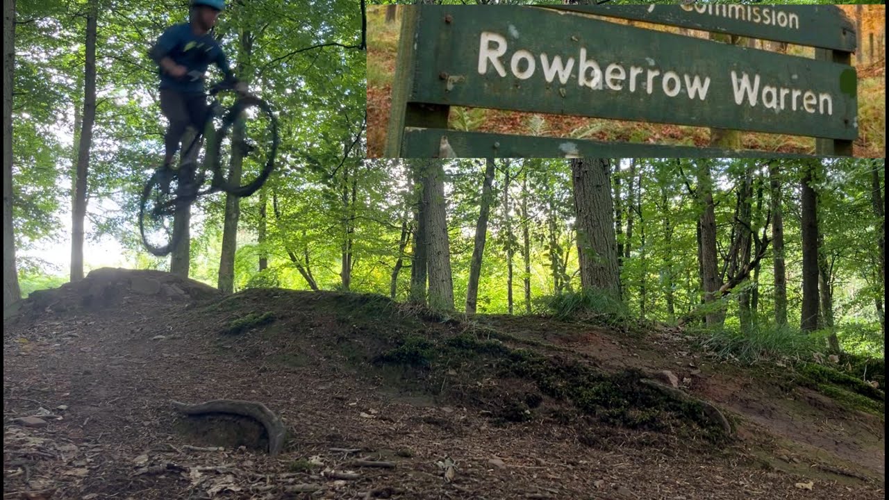 Rowberrow Warren MTB Trail Guide - Mendip Hills