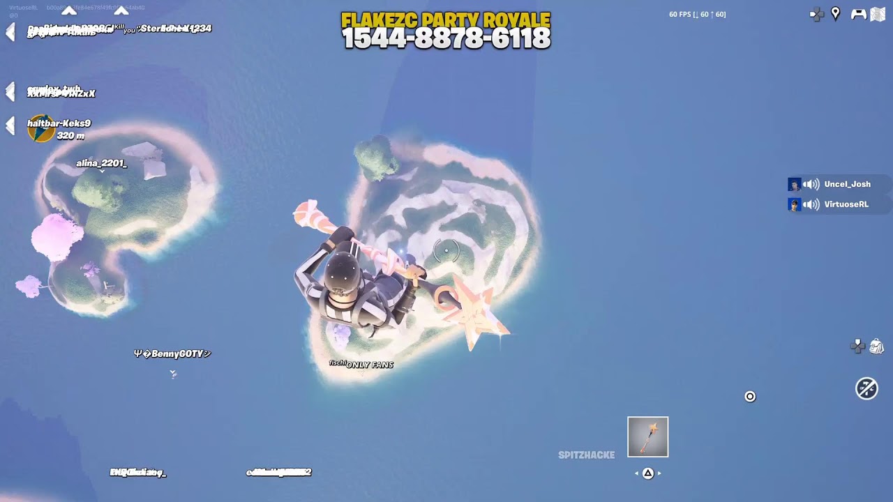 1v1 vs 3 mall aus fun and Chill