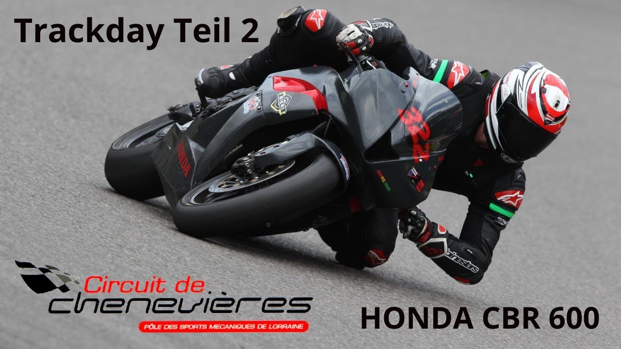 Honda CBR 600 RR Trackday Circuit de Chenevieres 09.09.2021 Hardtwald Racing