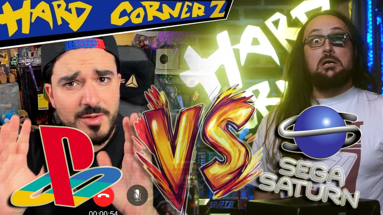 Playstation VS Saturn: 30 ans de Guerre ! HARD CORNER ft @Conkerax