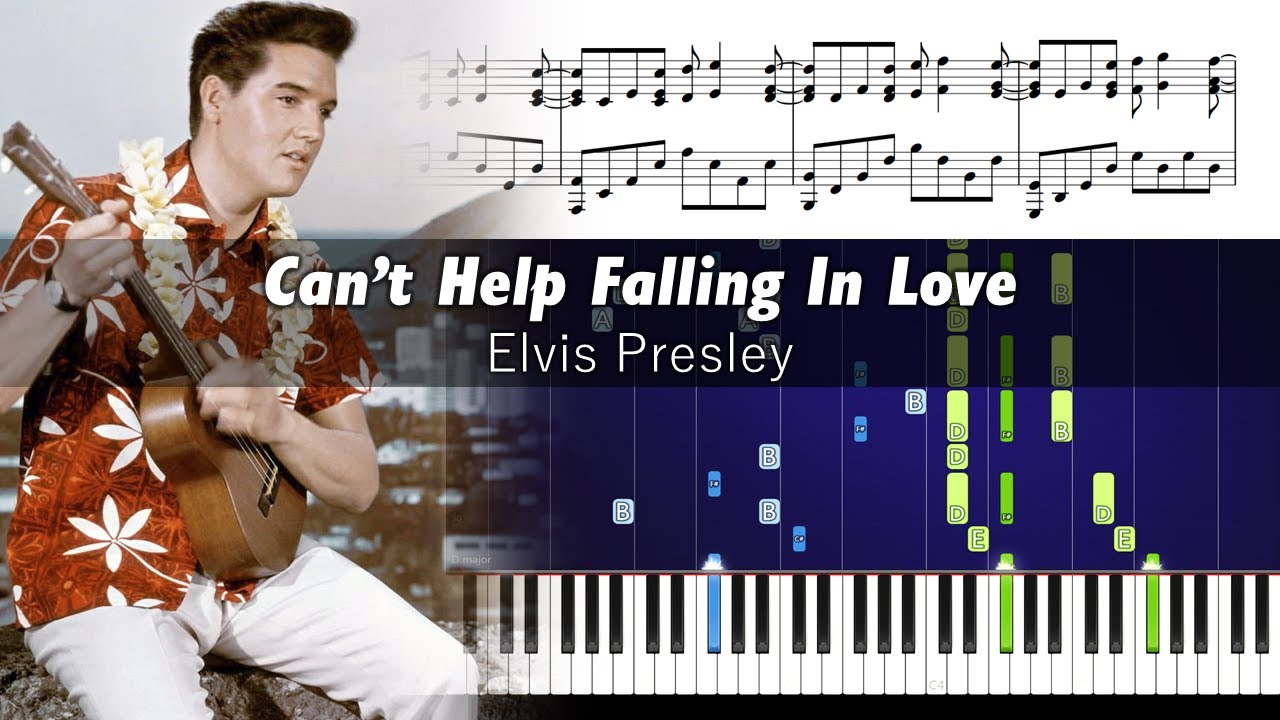 Elvis Presley - Can't Help Falling In Love - ADVANCED Piano Tutorial + SHEETS