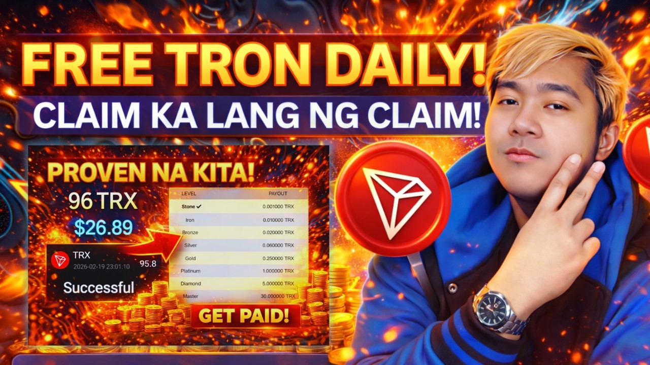 TRONPICK Claim Free TRX every Hour LEGIT parin Hanggang Ngayon! | Withdrawal Update 2026