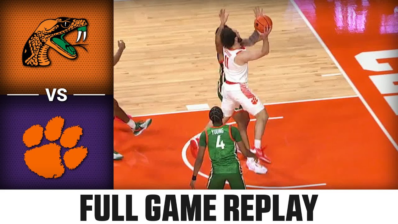 Florida A&M vs. Clemson Full Game Replay | 2024-25 ACC Men's Basketball