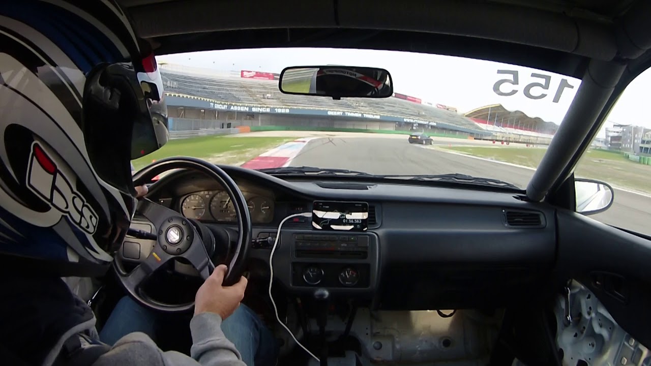 Assen vrijrijden 25-11-2017 2.05 Honda Civic B18C6