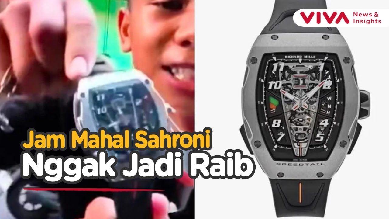 Gagal Kaya Raya, Penjarah Jam Rp11 M Sahroni Ngumpet Saat Emak Kembalikan