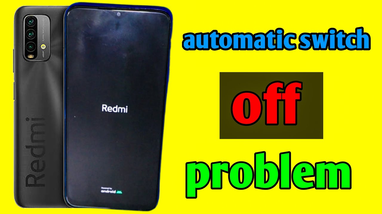Redmi 9 power automatic switch off problem / redmi 9 power auto restart problem,redmi 9 power on off