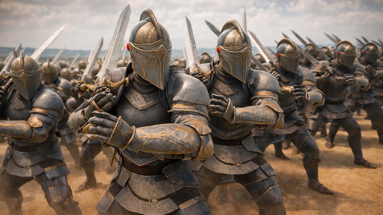 TEMPLARS, SAMURAI, STARK'S ARMY & ROBOCOP — 2.9 MILLION FIGHT AND ONLY ONE WALKS OUT | UEBS2