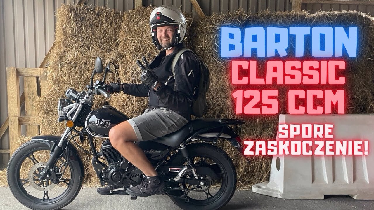 Barton Classic 125 na prawko B - miłe zaskoczenie 😇