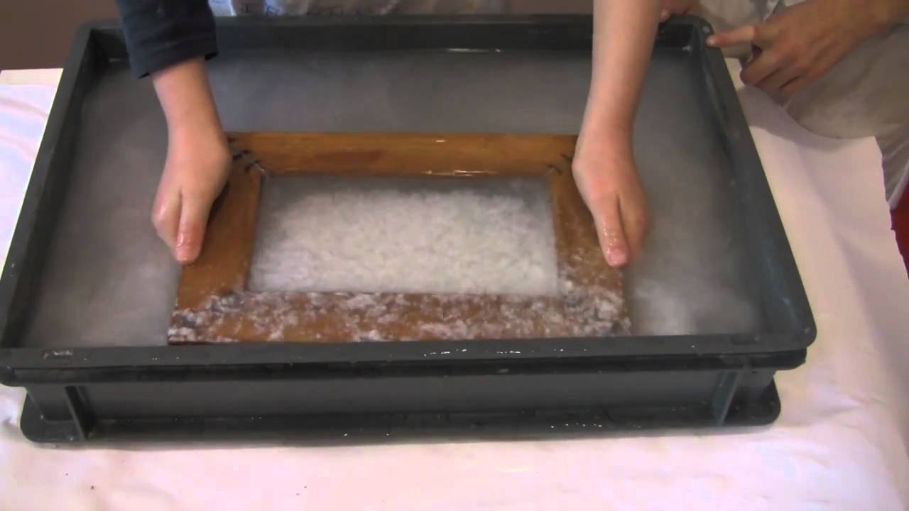 instructievideo leskist papier scheppen CNME