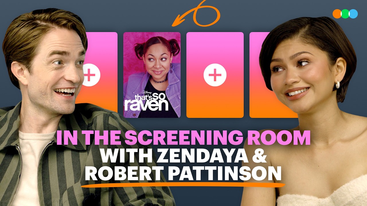 In the Screening Room with Zendaya and Robert Pattinson (The Drama)