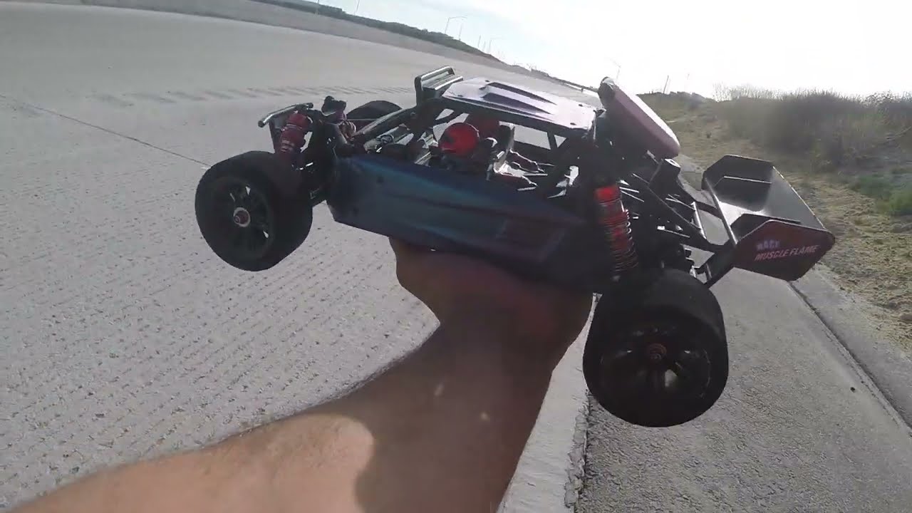 WLtoys 124016 V2 Speed Runs with Mod1 Gears on 3s.