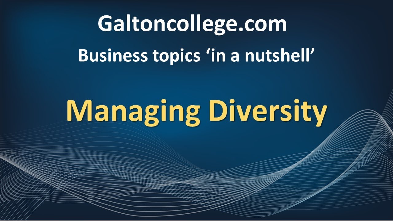 Managing Diversity