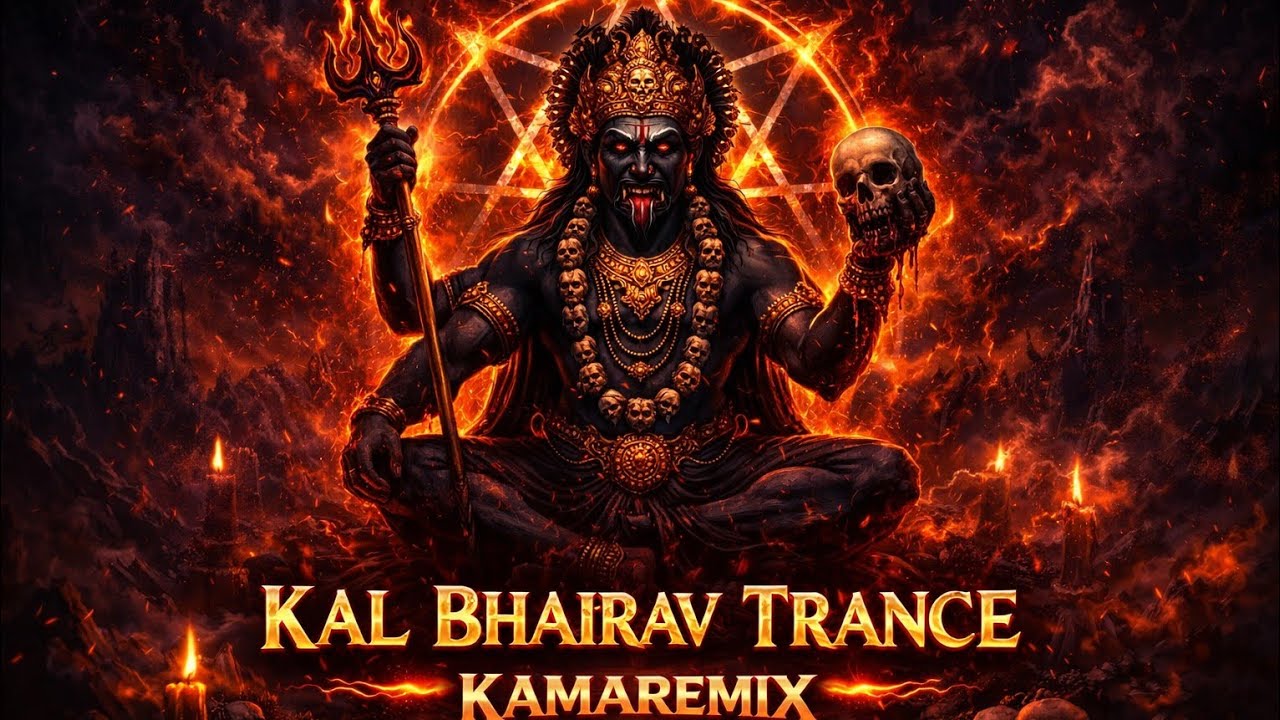 KAL BHAIRAV TRANCE 🔱 DARK MANTRA PSY | KAMAREMIX