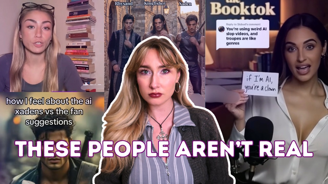 Генеративный ИИ в сообществе Booktok становится просто поразительным.