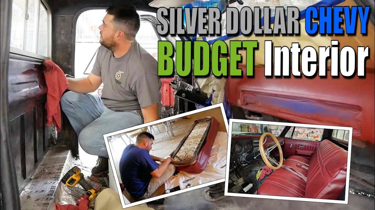 &iexcl;Restauraci&oacute;n interior econ&oacute;mica en una camioneta deportiva Chevy!