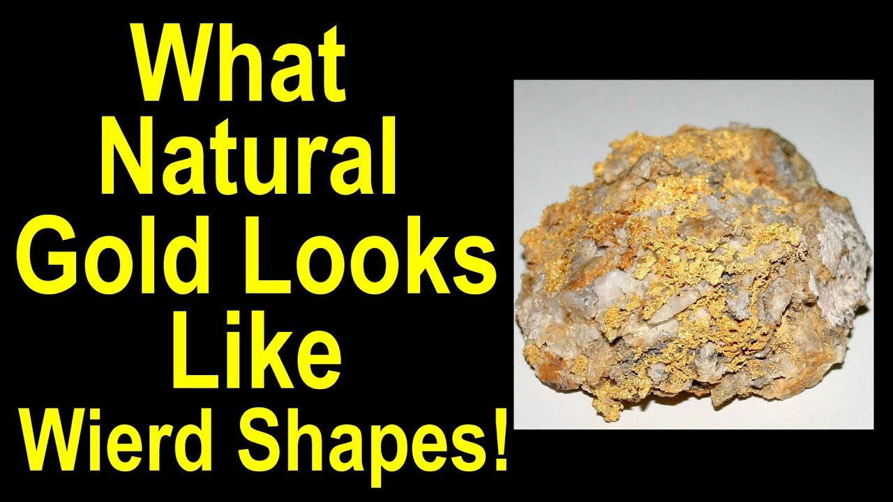 Discover the Amazingly Strange Shapes of Natural Gold
