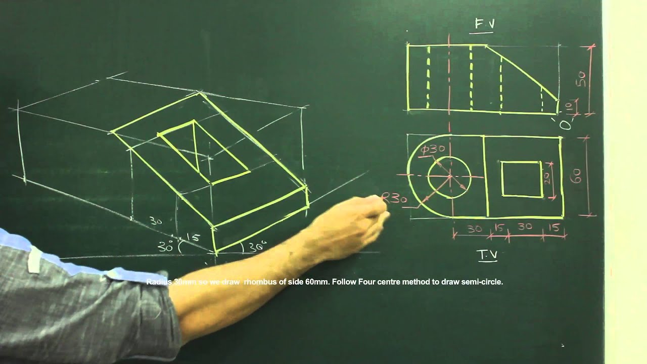 Isometric view Question 13 TDA 2020 Q6