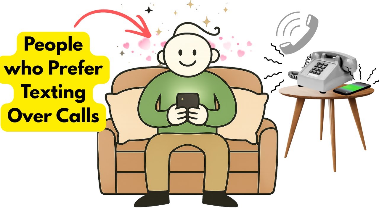 The Psychology of People Who Prefer Texting Over Calling