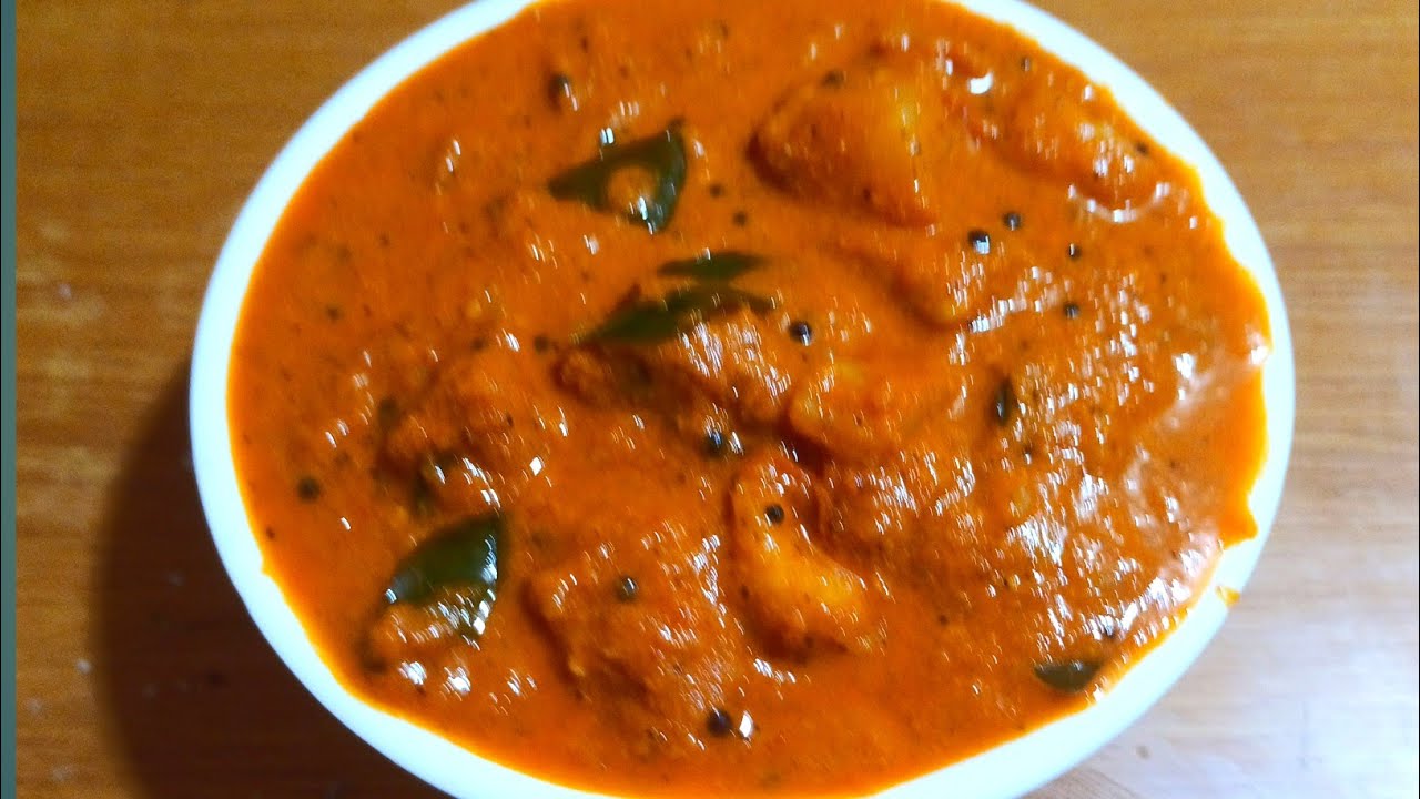 Konkani recipe Batate vagu /spicy potato curry👌😋
